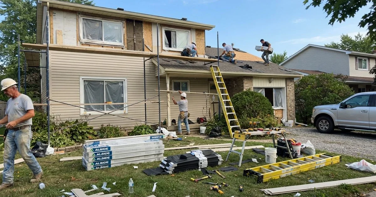 Replacing your roof and siding together in Ontario: what to know