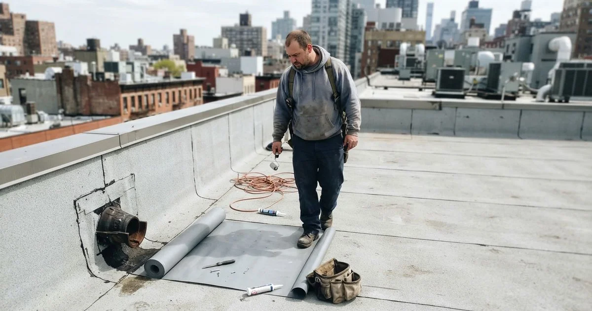 Signs your flat or commercial roof needs repair before it fails